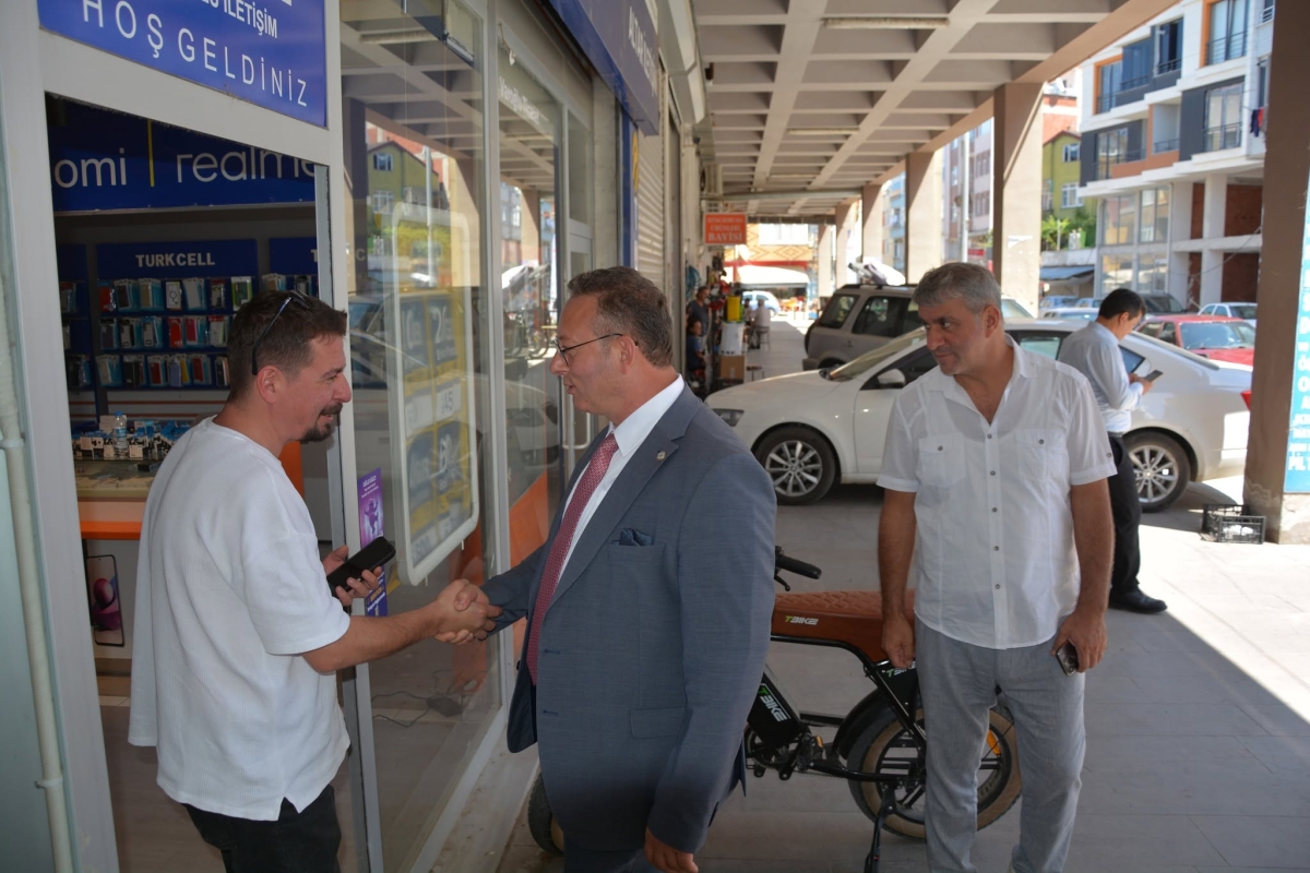 Bafra TSO’dan Alaçam’daki Üyelere Ziyaret