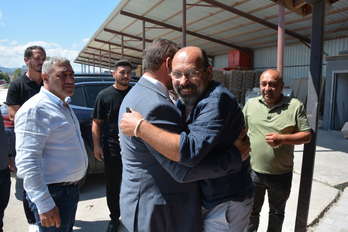 Bafra TSO’dan Alaçam’daki Üyelere Ziyaret