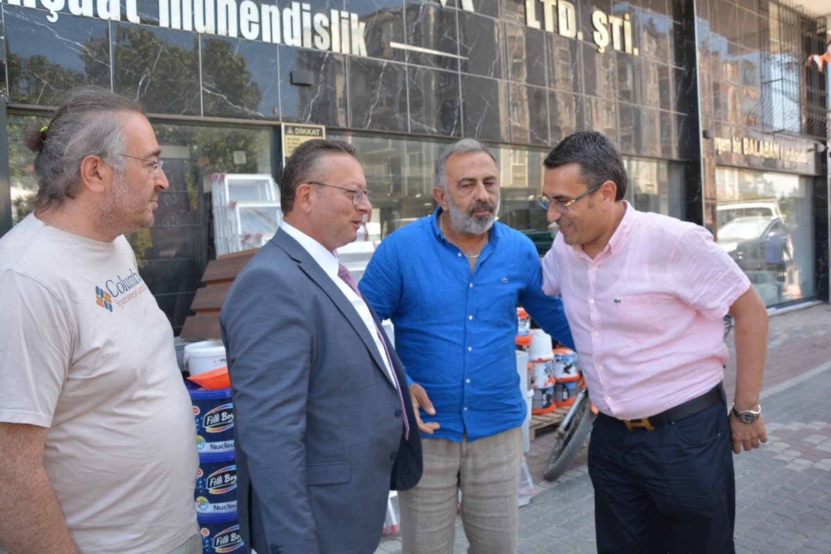 Bafra TSO’dan Alaçam’daki Üyelere Ziyaret