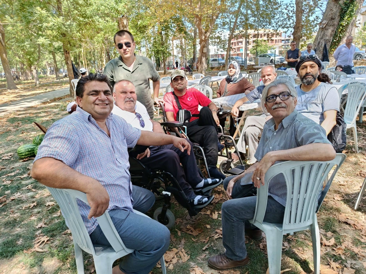 Bafra Görme Engelliler Derneği 6. Geleneksel Piknikte Buluştu