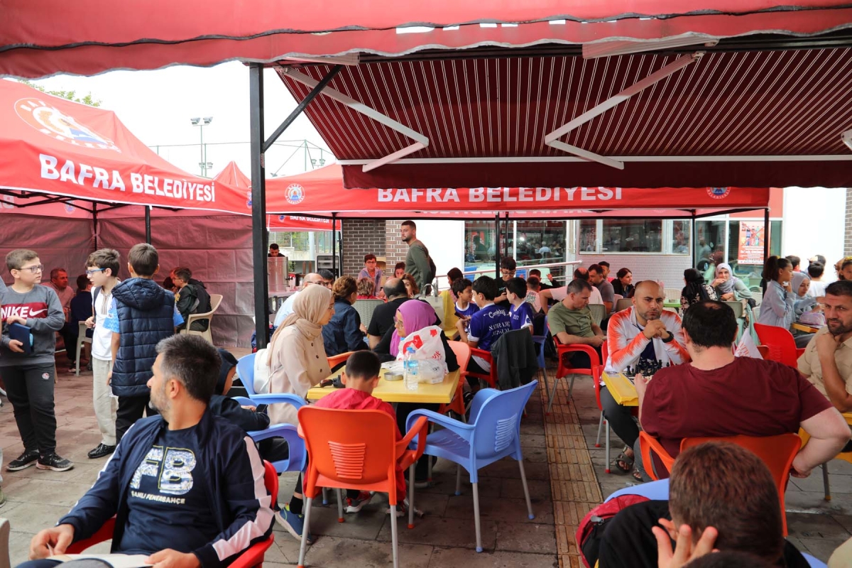 Bafra’mızda Geleneksel Satranç Turnuvası Heyecanı Başladı