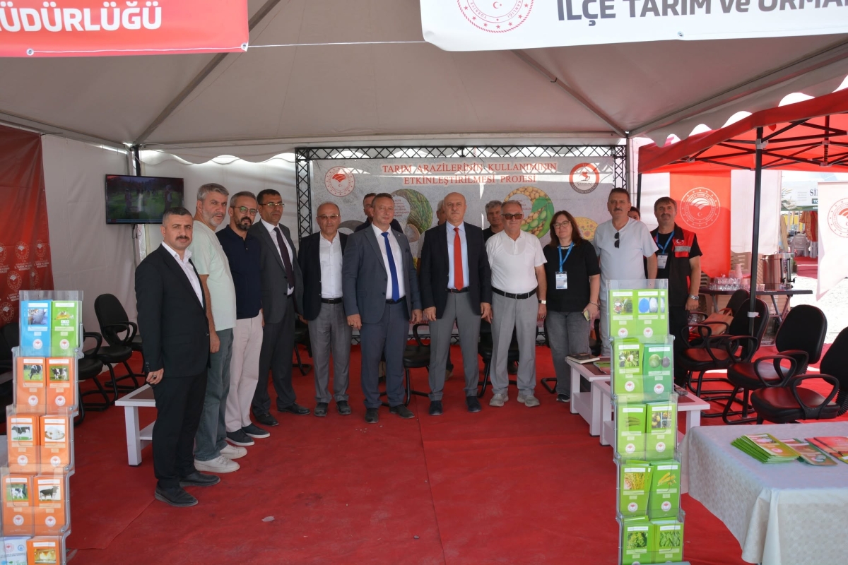 Başkan Serdal Sefa Kocabaş, Bafra Tarım ve Hayvancılık Fuarı’nda