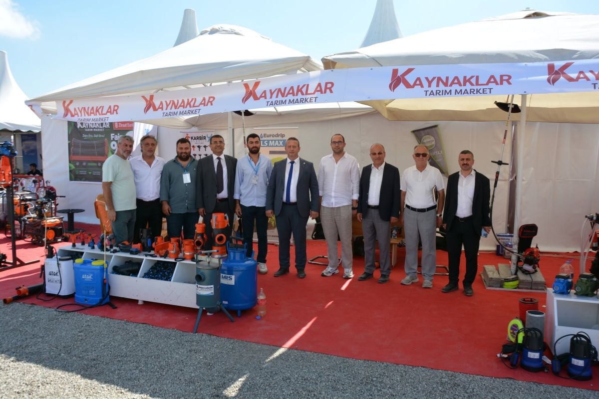 Başkan Serdal Sefa Kocabaş, Bafra Tarım ve Hayvancılık Fuarı’nda