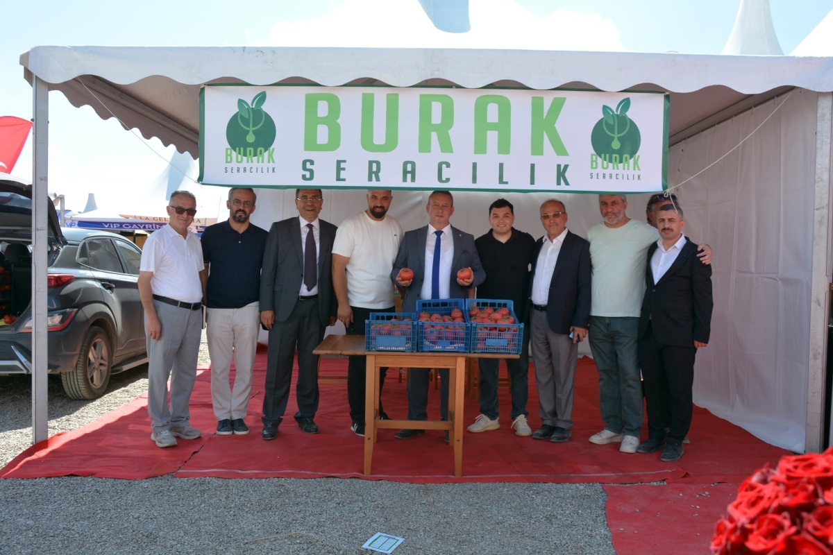 Başkan Serdal Sefa Kocabaş, Bafra Tarım ve Hayvancılık Fuarı’nda