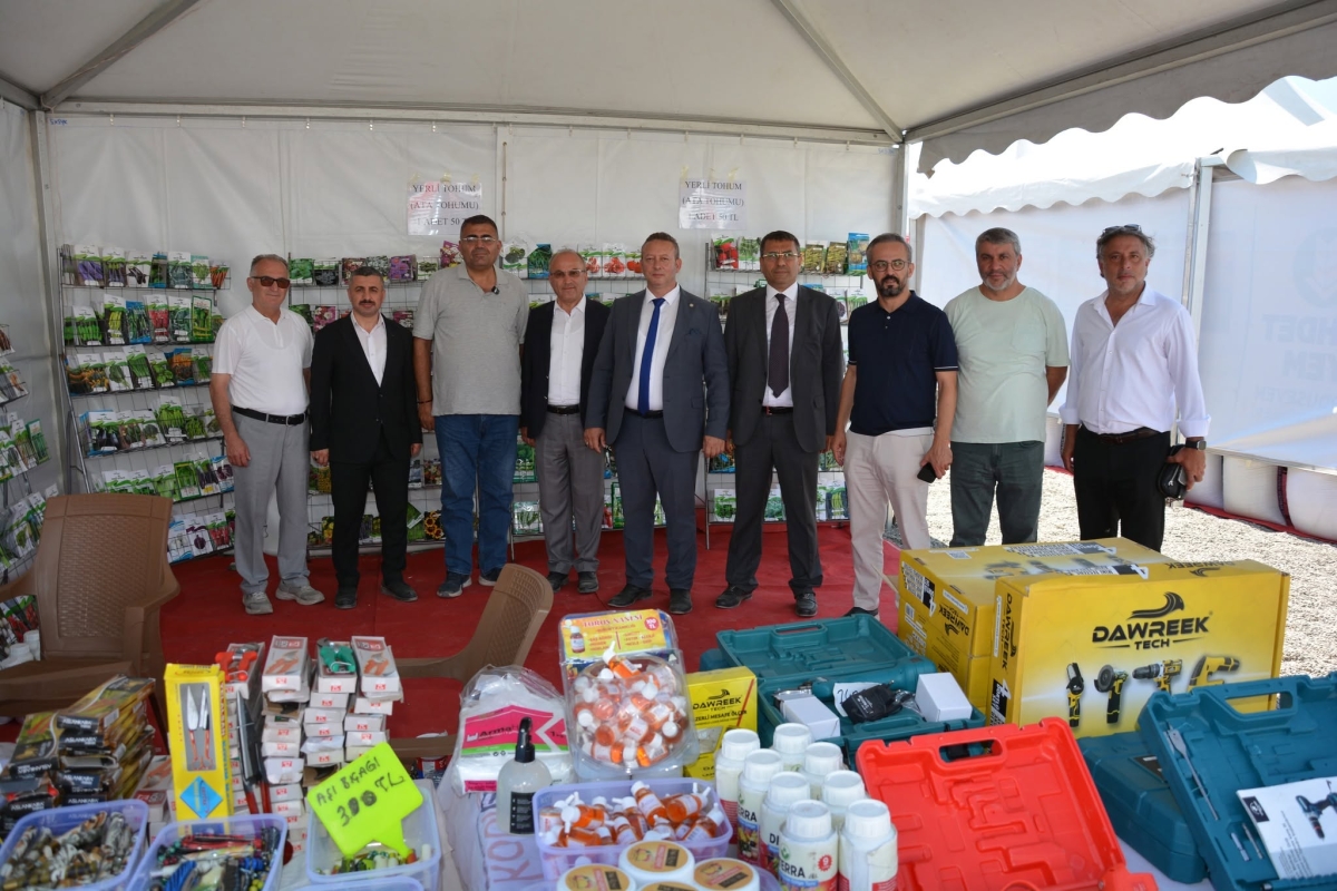 Başkan Serdal Sefa Kocabaş, Bafra Tarım ve Hayvancılık Fuarı’nda