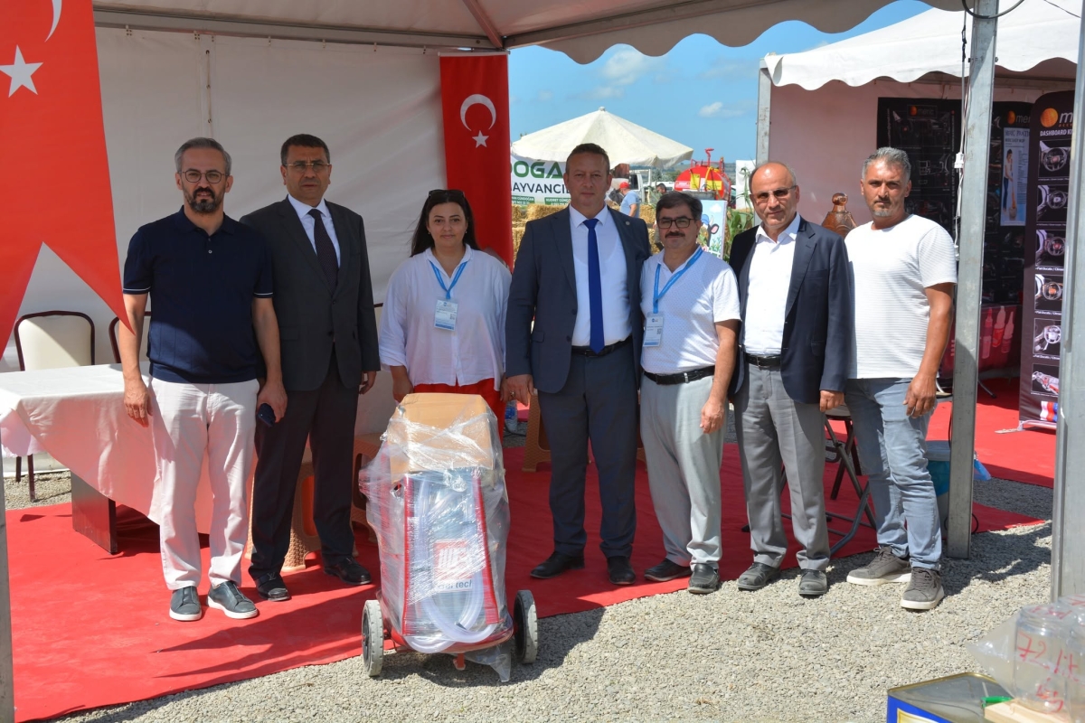 Başkan Serdal Sefa Kocabaş, Bafra Tarım ve Hayvancılık Fuarı’nda