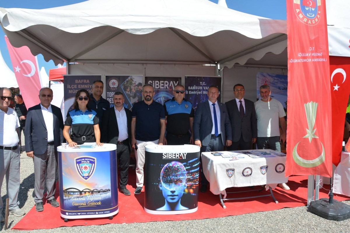 Başkan Serdal Sefa Kocabaş, Bafra Tarım ve Hayvancılık Fuarı’nda