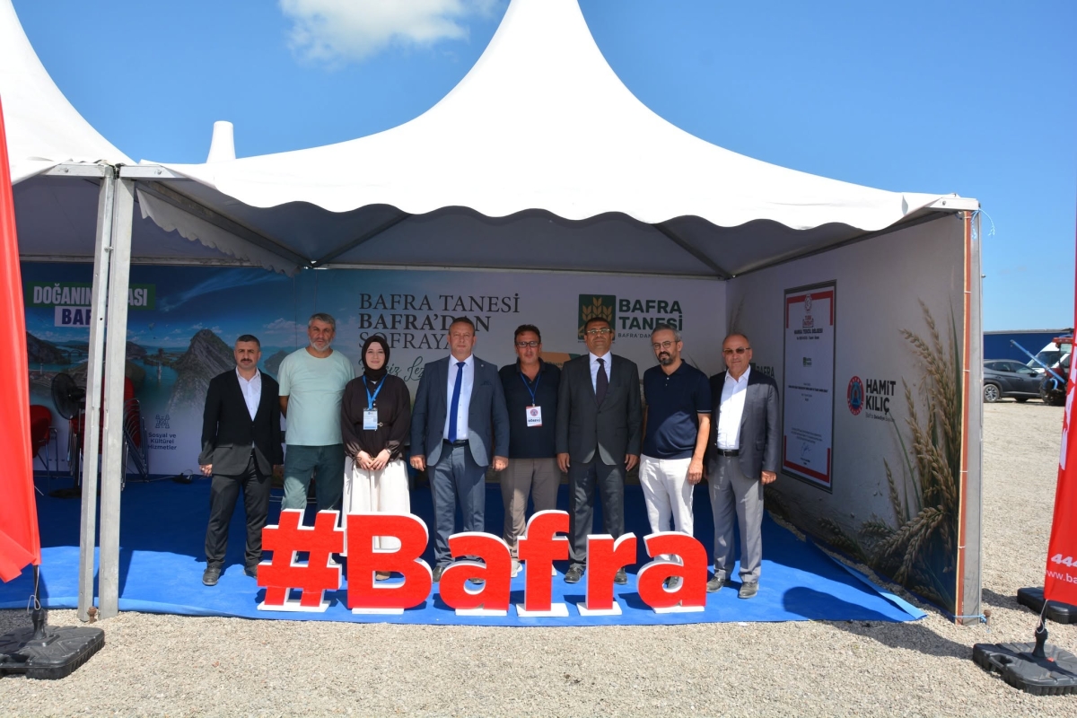 Başkan Serdal Sefa Kocabaş, Bafra Tarım ve Hayvancılık Fuarı’nda