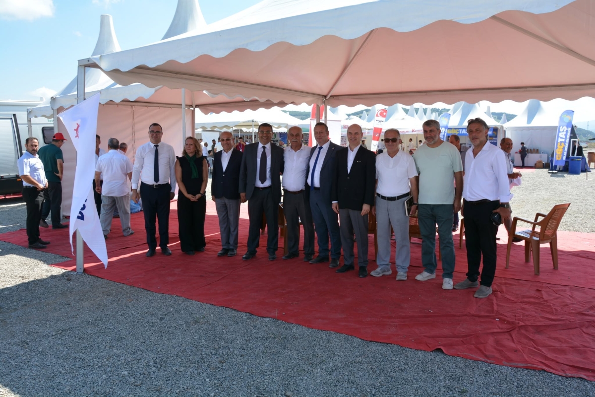 Başkan Serdal Sefa Kocabaş, Bafra Tarım ve Hayvancılık Fuarı’nda