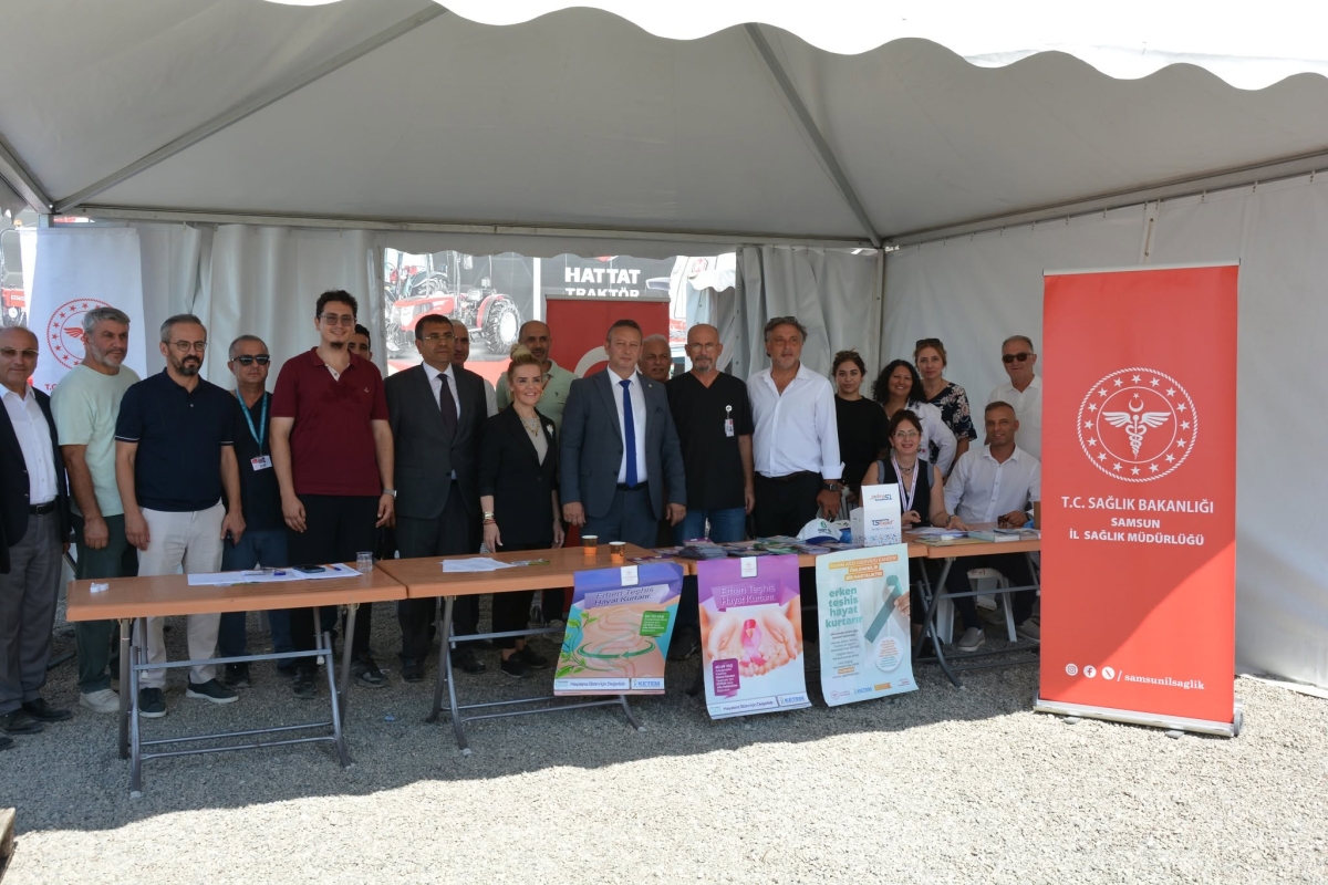 Başkan Serdal Sefa Kocabaş, Bafra Tarım ve Hayvancılık Fuarı’nda