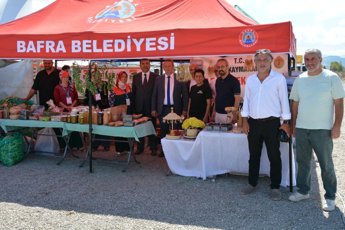 Başkan Serdal Sefa Kocabaş, Bafra Tarım ve Hayvancılık Fuarı’nda