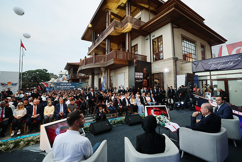 Petek Genç Cumhurbaşkanı Erdoğan’ı Ağırladı
