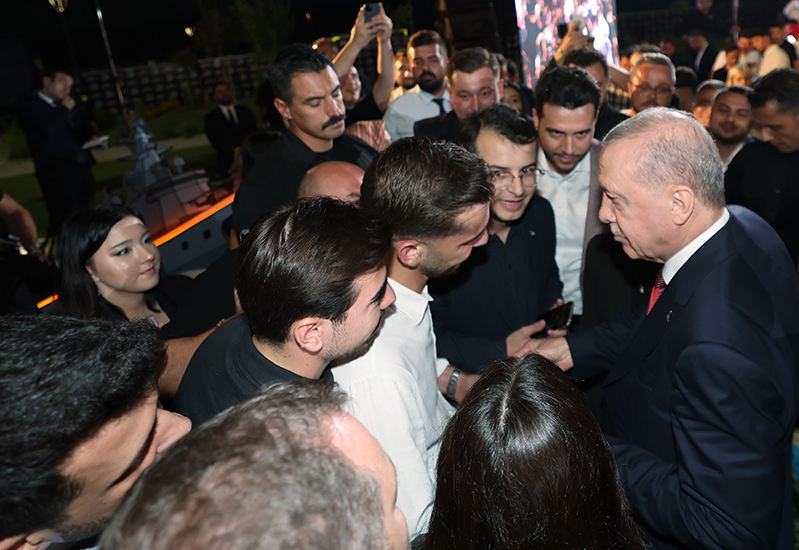 Petek Genç Cumhurbaşkanı Erdoğan’ı Ağırladı