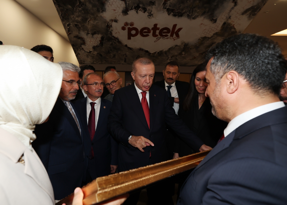 Petek Genç Cumhurbaşkanı Erdoğan’ı Ağırladı