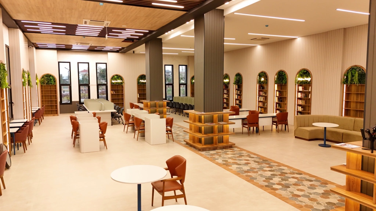 Bafra Millet Kütüphanesi Kapılarını Açtı