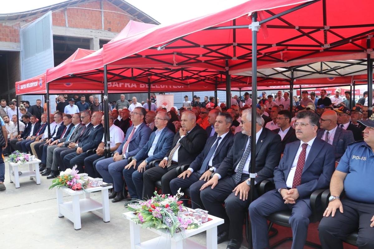 Bafra Ovası’nda 12. Çeltik Hasadı Yapıldı