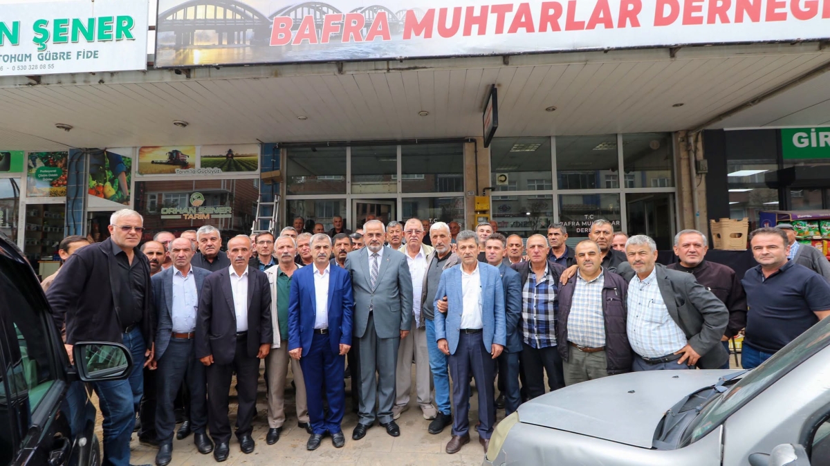 Başkan Kılıç, Muhtarlarla Bafra’nın İhtiyaçlarını Konuştu