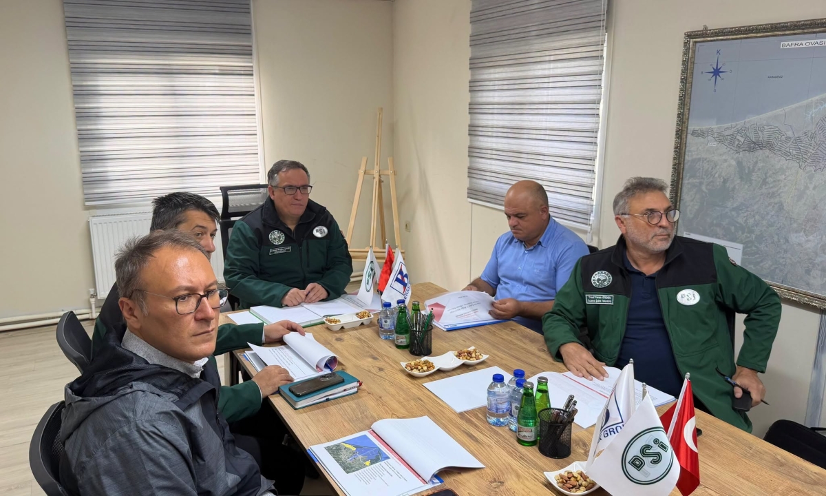 Bafra’da Kızılırmak Islahı ve Sulama Projeleri İncelendi