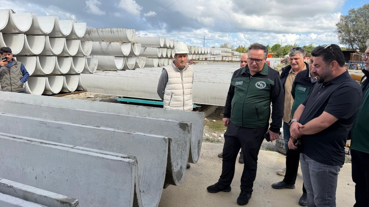 Bafra’da Kızılırmak Islahı ve Sulama Projeleri İncelendi
