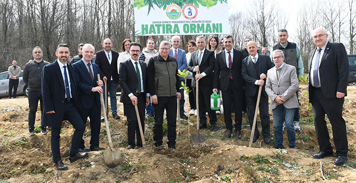 Samsun’da Hatıra Ormanı Ağaçlandırma Etkinliği Gerçekleştirildi