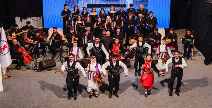 OMÜ’de Karadeniz Kültürü Sahneye Taşındı