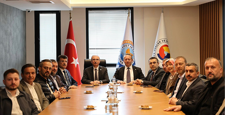 AK Parti Heyetinden Bafra TSO’ya Ziyaret
