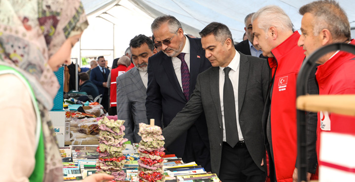 Bafra’da Gazze İçin Kermes Düzenlendi