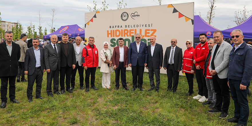 Bafra’da Hıdırellez Coşkusu Yaşandı