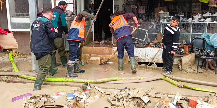 Bafra'dan Havza'ya Yardım Eli