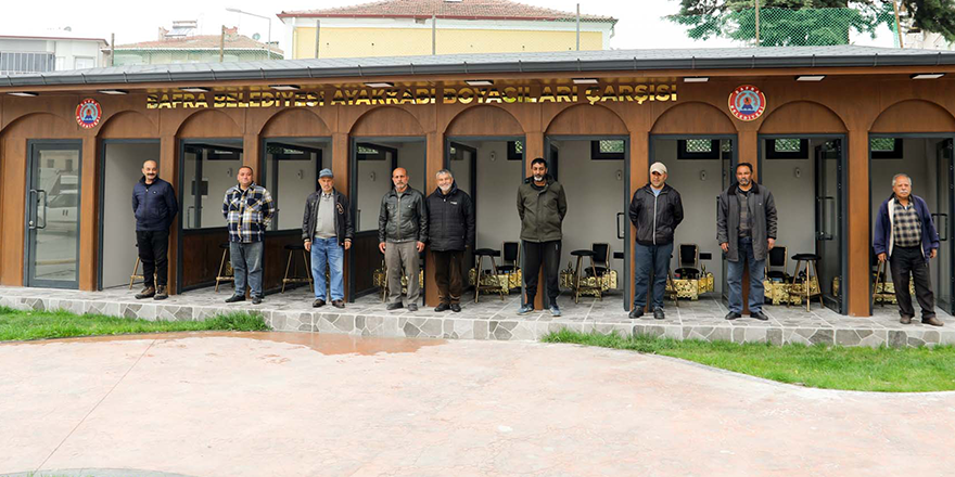Ayakkabı Boyacıları Çarşısı Bafra’mıza Hayırlı Olsun