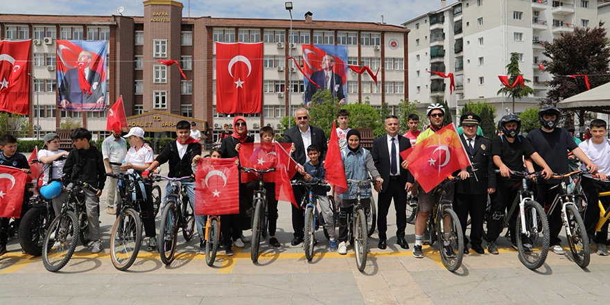 Bafra’da 19 Mayıs Coşkusu Pedallara Yansıdı