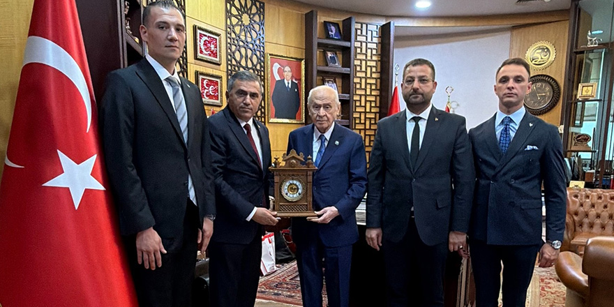 MHP Samsun İl Başkanı Mucur’dan Bahçeli’ye Ziyaret
