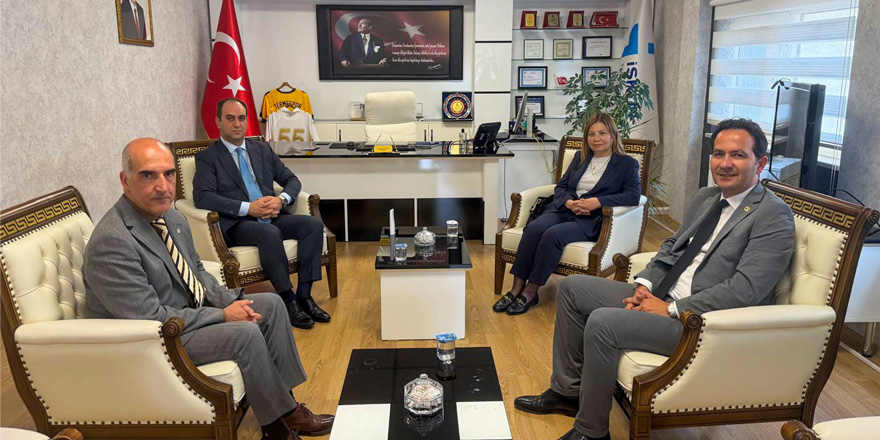 Rektör Prof. Dr. Aydın’dan, İŞKUR İl Müdürü Dürümlü’yü ziyaret