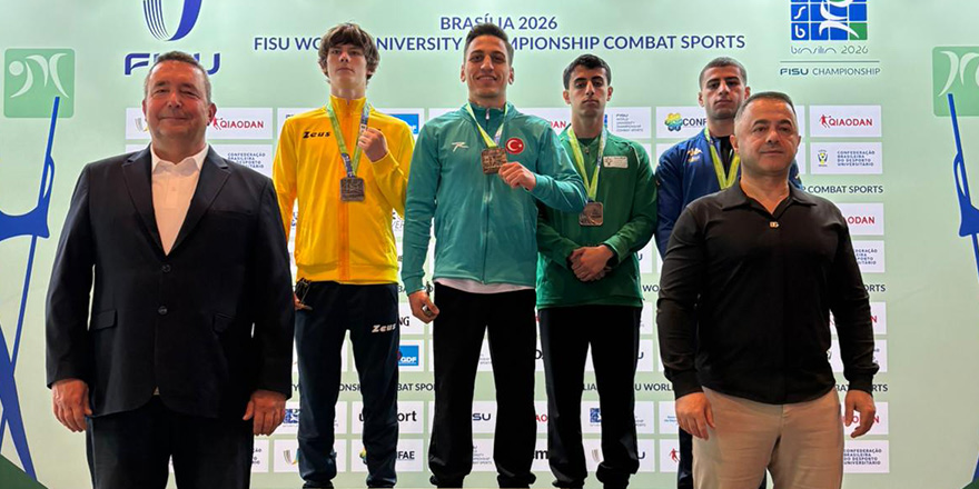 OMÜ’lü Sporcu Yasin Muhittin Can’dan Büyük Gurur