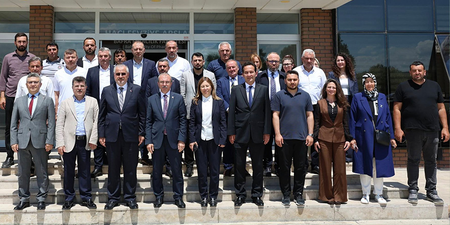 Bafra’daki Yükseköğretim Yatırımları Yerinde İncelendi