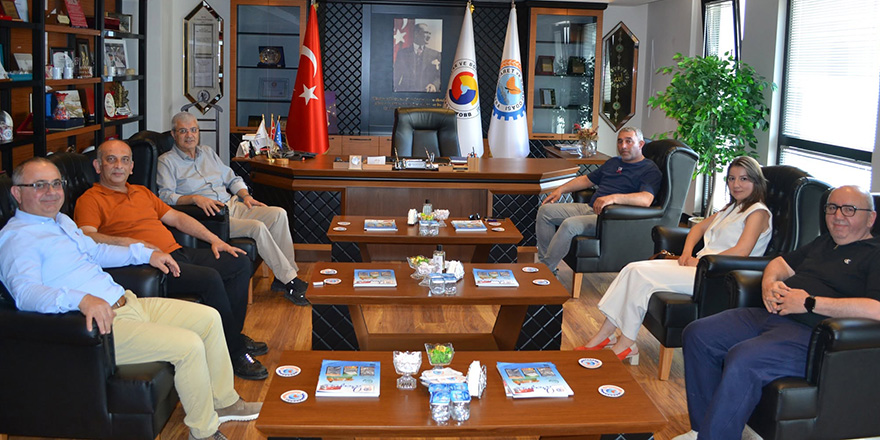 Terme Ticaret Borsası Heyetinden Bafra Ticaret Odasına Ziyaret