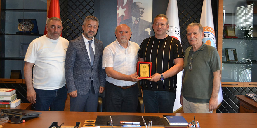 Karadeniz Rumeli Dernekleri Federasyonu’ndan Bafra TSO’ya Ziyaret