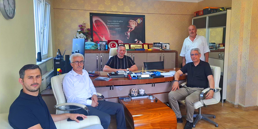 Bafra Vergi Dairesi’nden Bafra TSO Başkanı Kocabaş’a Ziyaret