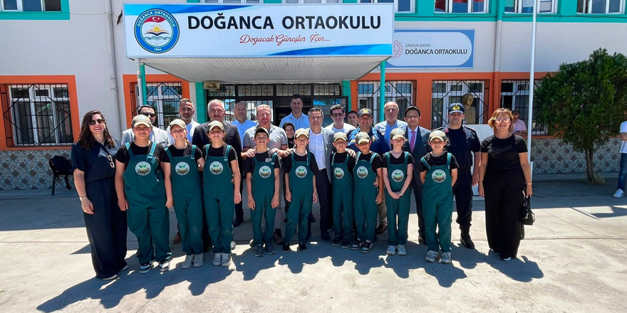 Doğanca İlkokulu’nda Fide Dikim Etkinliği Düzenlendi