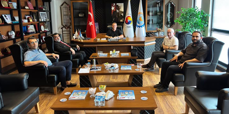 Saadet Partisi Bafra İlçe Teşkilatı’ndan Bafra TSO’ya Ziyaret