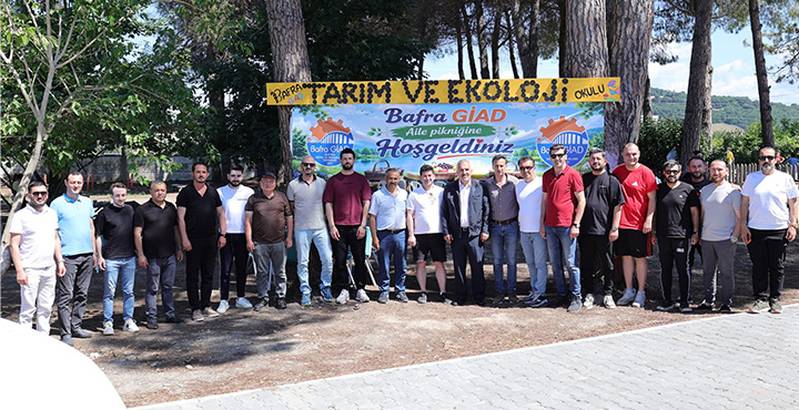Bafra GİAD Tarım ve Ekoloji Okulu’nda Aile Pikniği Etkinliği