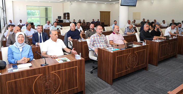 Belediye Meclisi Temmuz Ayı Olağan Toplantısı Yapıldı