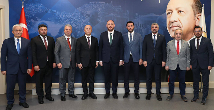 AK Parti Terme İlçe Başkanlığı’nda Bayrak Değişimi