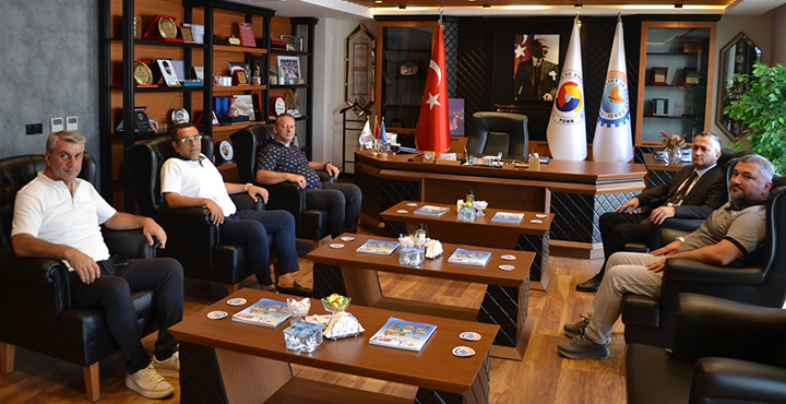 Başsavcı Olcay Aksoy'dan Bafra TSO'ya Veda Ziyareti