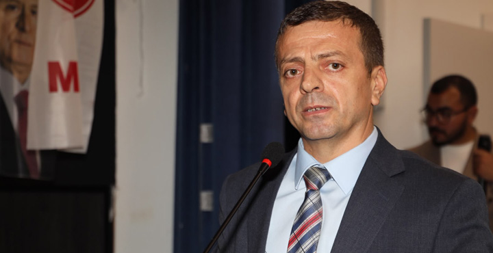MHP Bafra İlçe Başkanlığına Kemal Şahin Seçildi