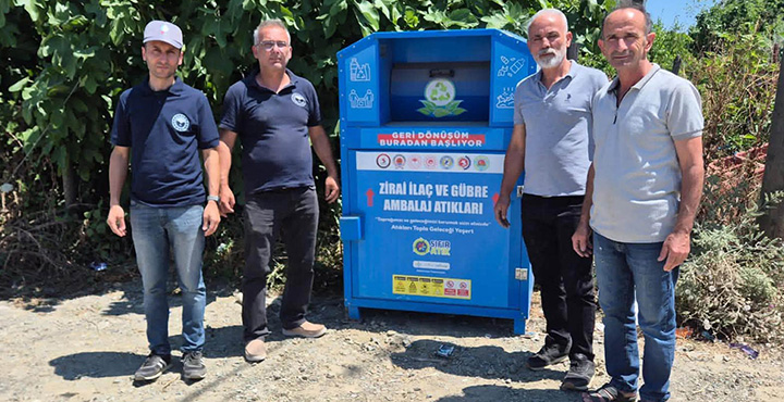 Bafra, Alaçam ve 19 Mayıs'ta 105 Atık Konteyneri Yerleştiriliyor