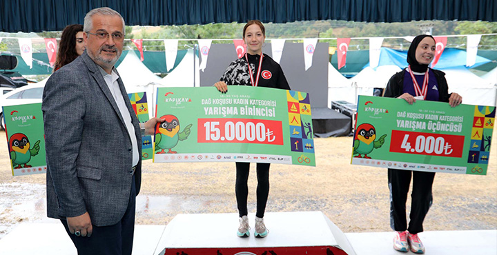 Kapıkayafest'te Ödüllü Dağ Koşusu Heyecanı Yaşandı