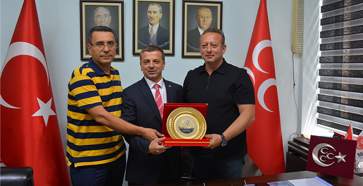Bafra TSO'dan MHP Bafra İlçe Başkanlığı'na Ziyaret