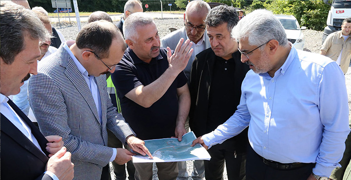 Yakakent Su Ürünleri OSB'de Altyapı Çalışmaları İncelendi
