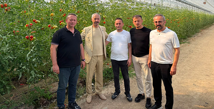 Sedat Şahin’den Bafra OSB ve Sera OTB’ye Ziyaret